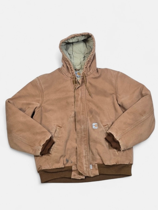 Carhartt Other - Carhartt FR Distressed Thrashed Quilted Jacket Sz.M Streetwear Work-worn